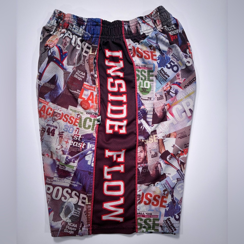 Boys-Inside Flow Lacrosse Shorts- 
Flow Society sz.Y Small
Vintage Flow Shorts